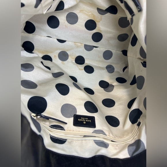 Bin049.042 Kate Spade Womens Double Handle Side Pocket Large Leather Tot… - Picture 12 of 16